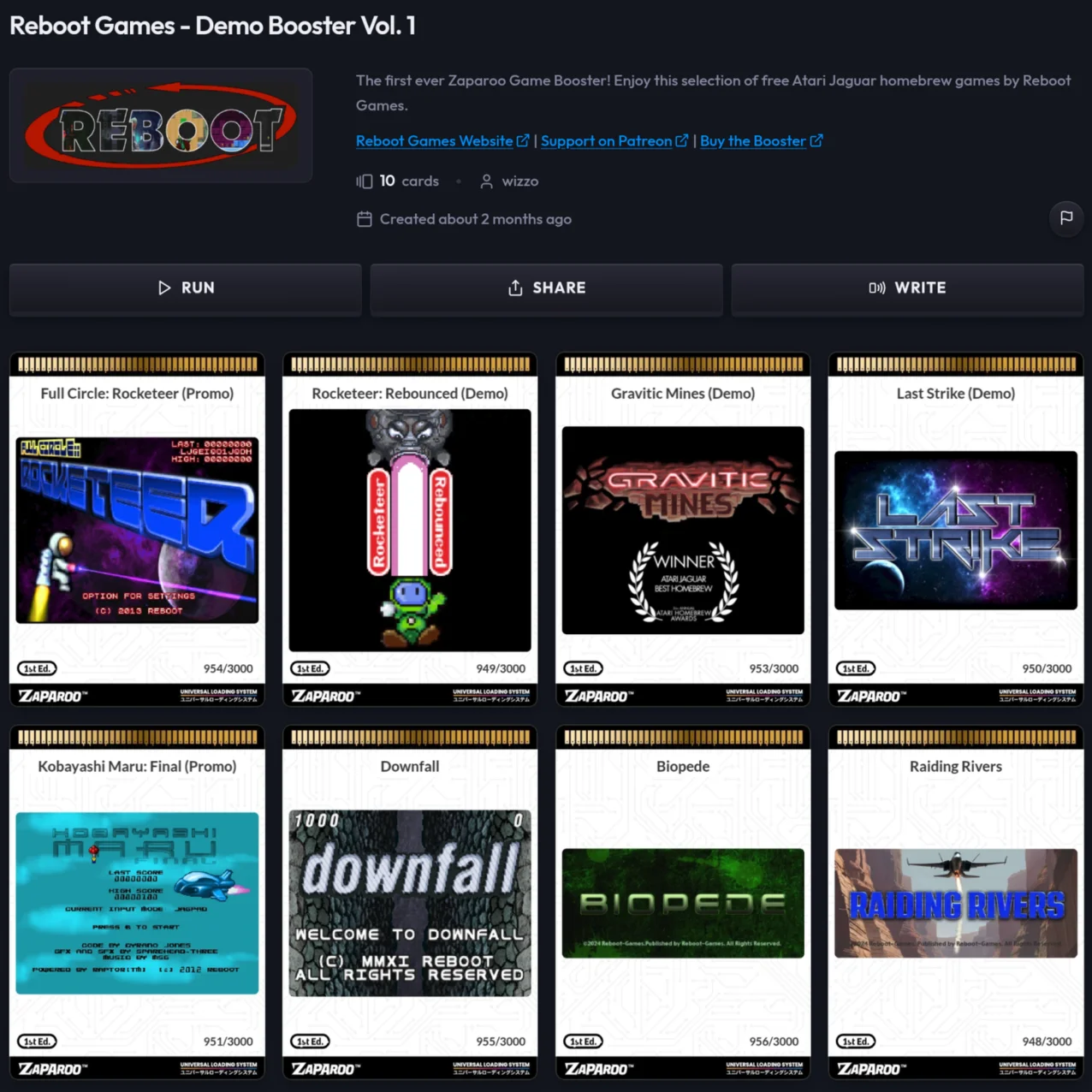 Zaparoo Online digital game store